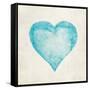 Blue Heart-Morgan Yamada-Framed Stretched Canvas