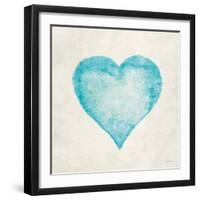 Blue Heart-Morgan Yamada-Framed Art Print