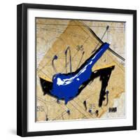 Blue Heel-Roderick E. Stevens-Framed Giclee Print