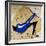 Blue Heel-Roderick E. Stevens-Framed Giclee Print