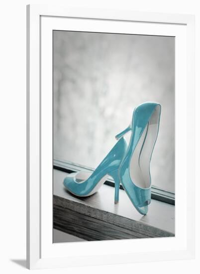 Blue Heels-Erin Berzel-Framed Art Print