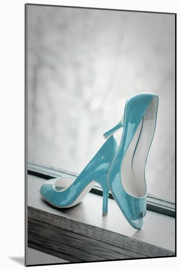 Blue Heels-Erin Berzel-Mounted Art Print