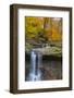 Blue Hens Falls in Autumn in Cuyahoga National Park, Ohio, USA-Chuck Haney-Framed Photographic Print