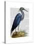 Blue Heron 2-Fab Funky-Stretched Canvas