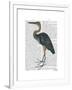 Blue Heron 3-Fab Funky-Framed Art Print