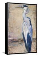 Blue Heron II-Patricia Pinto-Framed Stretched Canvas