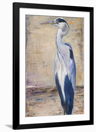 Blue Heron II-Patricia Pinto-Framed Art Print