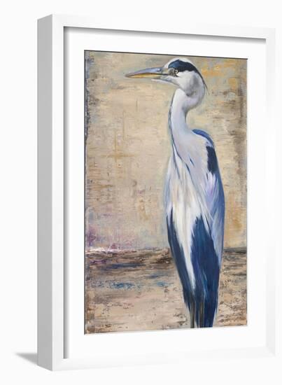 Blue Heron II-Patricia Pinto-Framed Premium Giclee Print