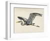 Blue Heron Rendering III-Melissa Wang-Framed Art Print