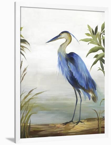 Blue Heron-Aimee Wilson-Framed Art Print