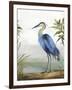 Blue Heron-Aimee Wilson-Framed Art Print