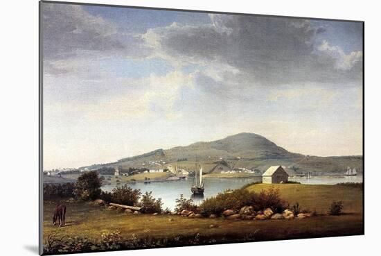 Blue Hill, Maine, Usa, C.1853-57-Fitz Henry Lane-Mounted Giclee Print