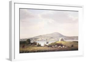 Blue Hill, Maine-Frederic Edwin Church-Framed Giclee Print