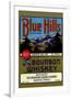 Blue Hills Bourbon Whiskey-null-Framed Art Print