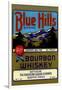 Blue Hills Bourbon Whiskey-null-Framed Art Print