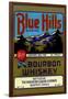 Blue Hills Bourbon Whiskey-null-Framed Art Print