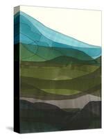 Blue Hills II-Jodi Fuchs-Stretched Canvas