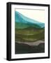 Blue Hills II-Jodi Fuchs-Framed Art Print