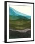 Blue Hills II-Jodi Fuchs-Framed Art Print