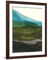 Blue Hills II-Jodi Fuchs-Framed Art Print