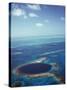 Blue Hole, Lighthouse Reef, Belize, Central America-Upperhall-Stretched Canvas