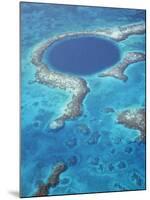 Blue Hole, Lighthouse Reef, Belize, Central America-Upperhall-Mounted Photographic Print