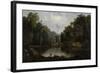 Blue Hole, Little Miami River, 1851-Robert Scott Duncanson-Framed Giclee Print