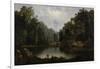 Blue Hole, Little Miami River, 1851-Robert Scott Duncanson-Framed Giclee Print