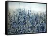 Blue Hollyhock-O'Toole O'Toole-Framed Stretched Canvas