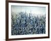 Blue Hollyhock-O'Toole O'Toole-Framed Giclee Print