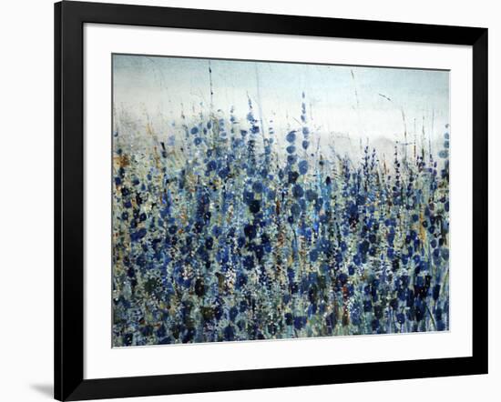 Blue Hollyhock-O'Toole O'Toole-Framed Giclee Print