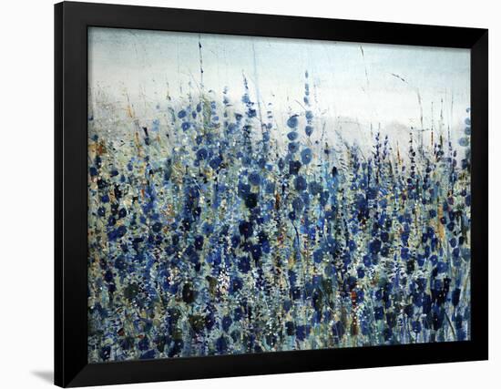 Blue Hollyhock-O'Toole O'Toole-Framed Giclee Print