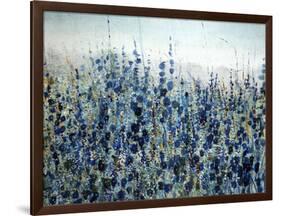 Blue Hollyhock-O'Toole O'Toole-Framed Giclee Print