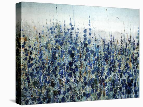 Blue Hollyhock-O'Toole O'Toole-Stretched Canvas