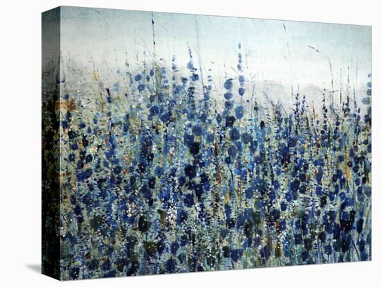 Blue Hollyhock-O'Toole O'Toole-Stretched Canvas