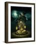 Blue Hood Elf-Atelier Sommerland-Framed Art Print