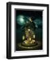 Blue Hood Elf-Atelier Sommerland-Framed Art Print