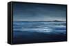 Blue Horizon-Earl Kaminsky-Framed Stretched Canvas