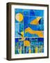 Blue Horizons-Margaret Coxall-Framed Giclee Print