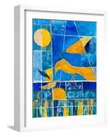 Blue Horizons-Margaret Coxall-Framed Giclee Print