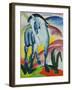 Blue Horse I , 1911-Franz Marc-Framed Art Print