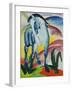 Blue Horse I , 1911-Franz Marc-Framed Art Print