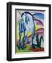 Blue Horse I, 1911-Franz Marc-Framed Giclee Print