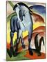 Blue Horse I-Franz Marc-Mounted Art Print