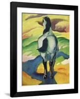 Blue horse II-Franz Marc-Framed Giclee Print