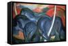 Blue Horses, 1911-Marc Franz-Framed Stretched Canvas