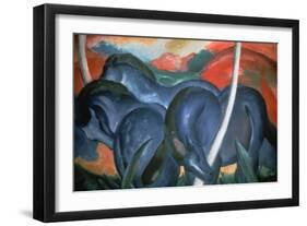 Blue Horses, 1911-Marc Franz-Framed Giclee Print