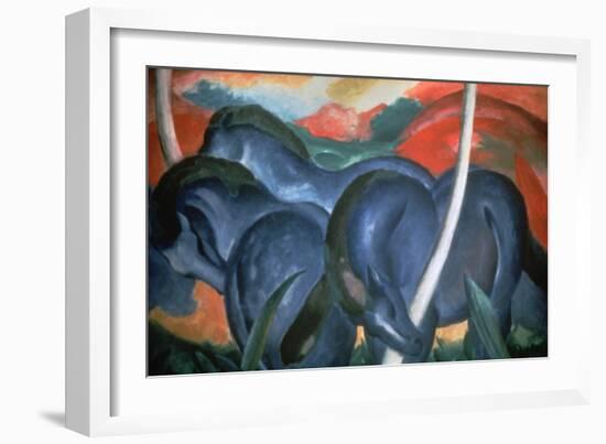 Blue Horses, 1911-Marc Franz-Framed Giclee Print