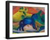 Blue Horsey, Children's Image, 1912-Franz Marc-Framed Giclee Print