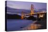 Blue Hour at Golden Gate Bridge, San Francisco California-Vincent James-Stretched Canvas